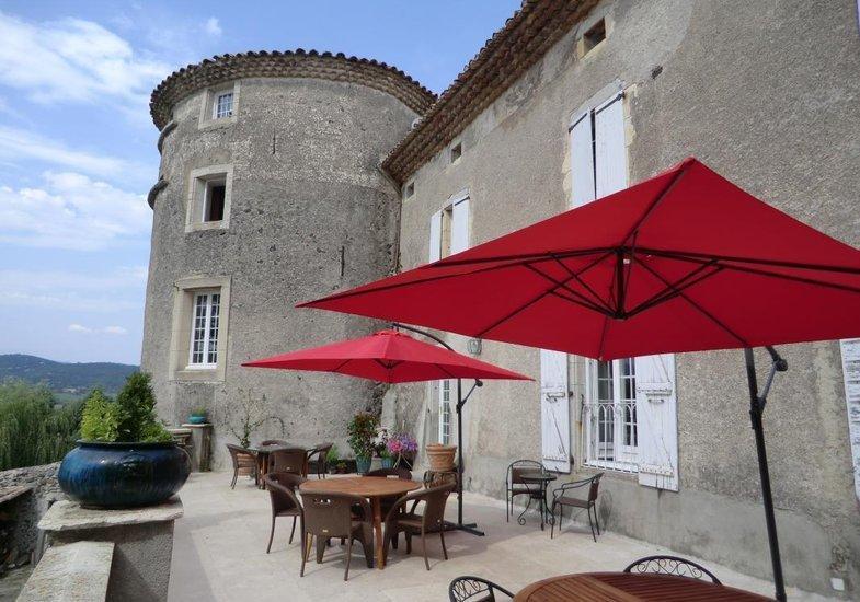 Chateau De Mauras Chomerac Екстер'єр фото