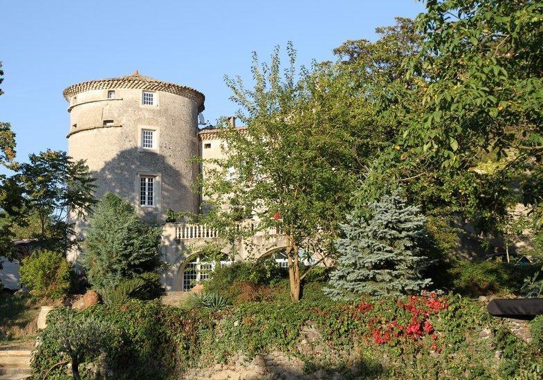 Chateau De Mauras Chomerac Екстер'єр фото